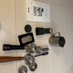 Breville 870 エスプレッソマシン + 昇圧器セットの画像