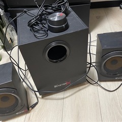 サウンドブラスター ステレオスピーカーの画像
