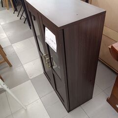 ★リユースのサカイ千葉中央店★  食器棚  H90×D29×W60 クリーニング済み TC5678の画像