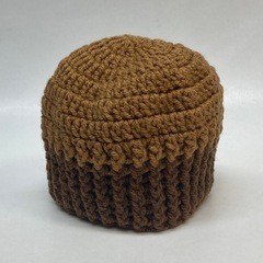 手作り　ニット帽①の画像