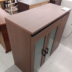 ★リユースのサカイ千葉中央店★  食器棚  H90×D40×W90 クリーニング済み TC5679の画像