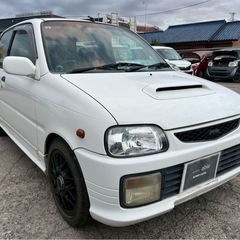 【支払総額27.8万円】ミラTR-XXアバンツァート車検令和9年12月機関良好 5速MTターボ カスタム多数！社外マフラーなど♩相場上がってる旧車軽自動車♩の画像