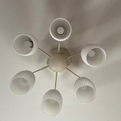 シャンデリア LED 6灯 引掛シーリング対応 照明の画像