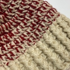 手作り　ニット帽②の画像