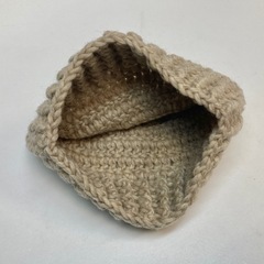 手作り　ニット帽④の画像