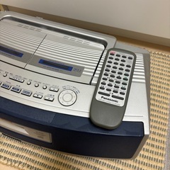 パナソニックCDラジカセの画像