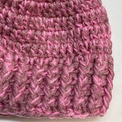 手作り　ニット帽⑤の画像