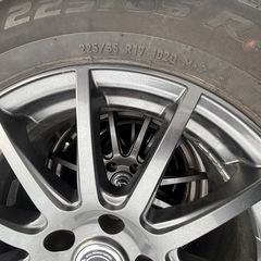 225/65R17スタッドレスタイヤホイールせっtセットの画像