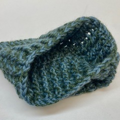 手作り　ニット帽⑧の画像