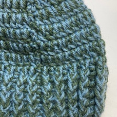 手作り　ニット帽⑧の画像