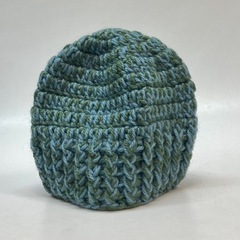 手作り　ニット帽⑧の画像