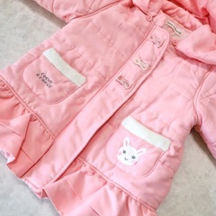 クーラクール　ダウンコート　アウター　90サイズの画像