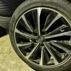 【冬タイヤホイールセット】　スバル　レヴォーグ　VN5　純正　VRX3　225/45R18　22年製　８部山の画像