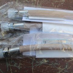 ☆桂精機製作所 FH10 LPG 燃焼器用鋼線入りホース 400mm 3本セット◆柔軟性に優れた配管材の画像