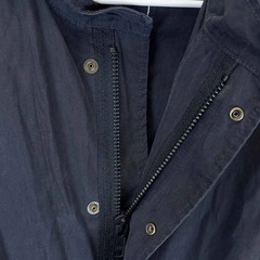 ALPHA アルファ フィールド モッズパーカー コート L ブラック 20077-001 メンズの画像