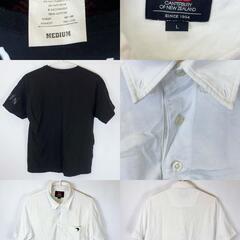 [6点セット] カンタベリー ポロシャツ Tシャツ サイズM/L GRIFFIN TEAM Tシャツ M ラグビー メンズ CANTERBURYの画像