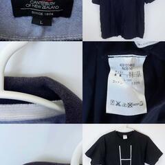 [6点セット] カンタベリー ポロシャツ Tシャツ サイズM/L GRIFFIN TEAM Tシャツ M ラグビー メンズ CANTERBURYの画像