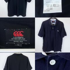 [6点セット] カンタベリー ポロシャツ Tシャツ サイズM/L GRIFFIN TEAM Tシャツ M ラグビー メンズ CANTERBURYの画像