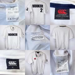 [6点セット] カンタベリー ポロシャツ Tシャツ サイズM/L GRIFFIN TEAM Tシャツ M ラグビー メンズ CANTERBURYの画像