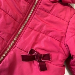 petit main プティマイン ペプラムダウンジャケット　80サイズの画像