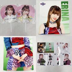 [セット] 生田衣梨奈 ピンナップポスター70枚 / 写真8枚 / マイクロファイバータオル / うちわ2点 / アクリルキーホルダー モーニング娘。の画像