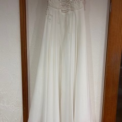ウエディングドレス　フリーサイズの画像