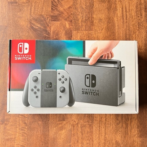 Nintendo Switch（箱付き・ジャンク品）本体＋社外ドック