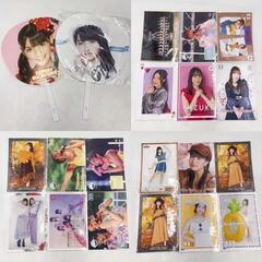 [大量セット] ハロプロ モーニング娘。 缶バッジ キーホルダー 写真 ピンナップポスター ポストカード うちわ など まとめての画像