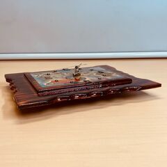 ハワイ 木製掛時計の画像