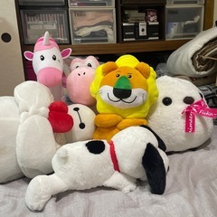 クレーンゲーム　ぬいぐるみセットの画像