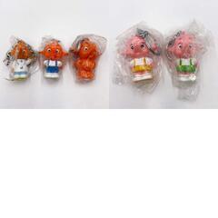 サトちゃん サトコちゃん 指人形 ストラップ キーホルダー スプーン フォークの画像