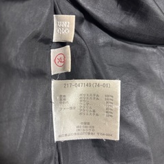ユニクロ　UNIQLO ダウン　XLサイズ　レディース　の画像
