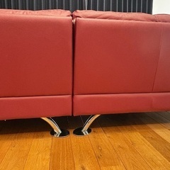 ニトリ　３人掛けソファの画像