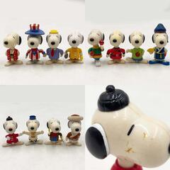 スヌーピー 貯金箱 ワールドツアーフィギュアなど まとめての画像