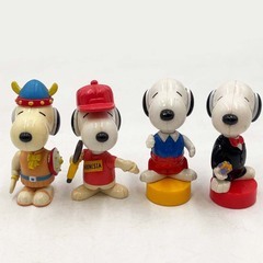 スヌーピー 貯金箱 ワールドツアーフィギュアなど まとめての画像
