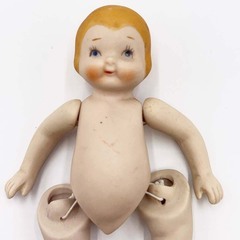 BSCO ビスクドール 人形 ※洋服なし アンティークの画像