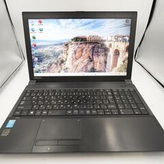 バッテリー◎ 15.6 東芝 ノートPC DynaBook  Satellite Core i5-4210M windows11 pro 8GB SSD128GB  オフィス (B773)の画像