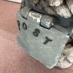 【激レア】　ガーデニング置物　フクロウポストの画像