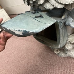 【激レア】　ガーデニング置物　フクロウポストの画像