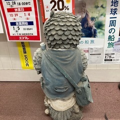 【激レア】　ガーデニング置物　フクロウポストの画像