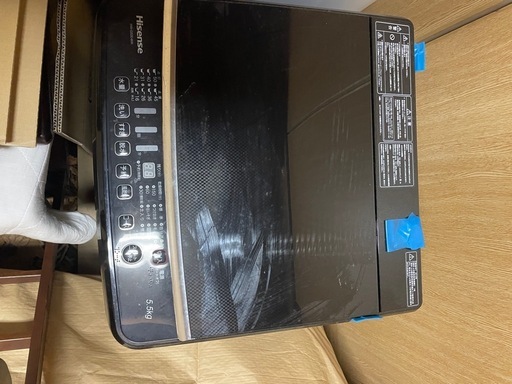 美品 Hisense 5.5kg 全自動洗濯機 HW-G55E4KK