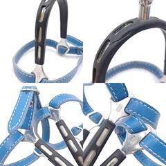 HERM SPRENGER ハームスプレンガー HS 拍車 先丸 レザーベルト ゴム付き 乗馬 馬術の画像