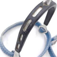 HERM SPRENGER ハームスプレンガー HS 拍車 先丸 レザーベルト ゴム付き 乗馬 馬術の画像