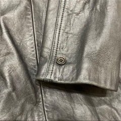 シープレザージャケット黒(LL)の画像