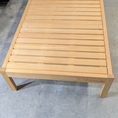 ヒノキクラフト　シングルベットフレームの画像