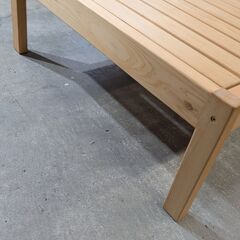 ヒノキクラフト　シングルベットフレームの画像