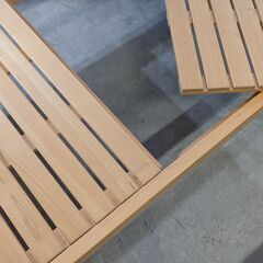 ヒノキクラフト　シングルベットフレームの画像