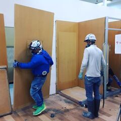 今回業務拡大につき解体工・雑工10名以上募集！！★今回採用率99％！本気で積極採用中！長期・短期・等まずはアナタの希望の働き方をお教え下さい。の画像