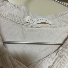 Ray Cassin コーデュロイロングシャツの画像