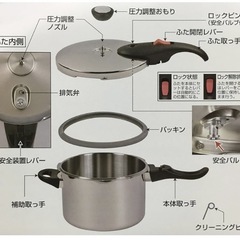 【交渉中】圧力鍋 の画像
